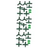 SUPVOX 3sets Greenhouse Connectors Kit Includes Right Angle and Flat