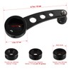 Veemoon 1 Window cranks Set Car Window Handle Aluminum Alloy