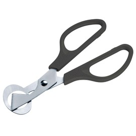 Westmark Wachteleier-Schere 1 Stk – Küchenschere für Wachteleier – Präziser Eierschalenöffner aus Edelstahl – Schwarz/Silber