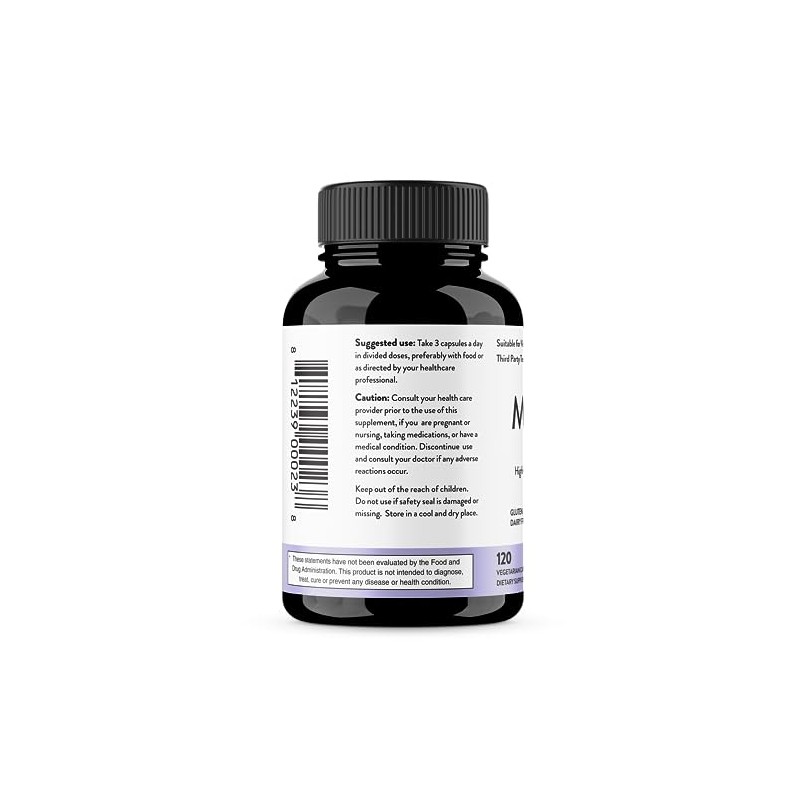 Sandhu's Citrato de magnesio Gluten altamente absorbente, diario de soja