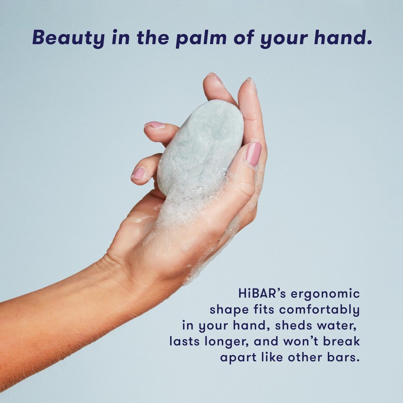 HIBAR - Moisturize Shampoo Bar - For Dry, Frizzy Hair