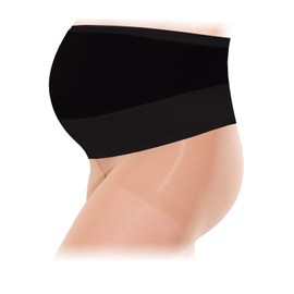 Preggers Maternity Support Band (Black, Medium)