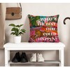 Voatok Leopard Cheetah Inspirational Pillow Covers 18x18, Retro Preppy Maximalist