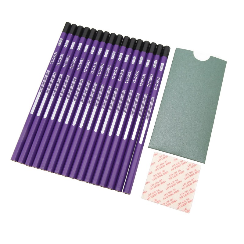 16pcs Charcoal Pencil Drawing Sketching Shading Pencils for Beginners Professional