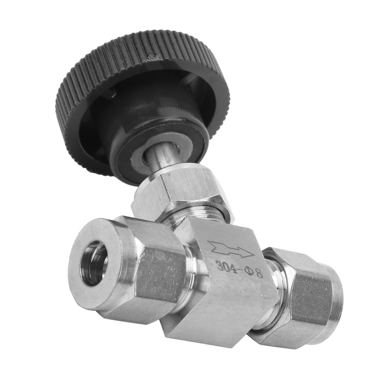 304 Stainless Steel Valve 2‑Way High Pressure Needle Flow Control