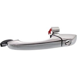Evan Fischer Exterior Door Handle Compatible with 2008-2020 Dodge Grand Caravan, Fits 2008-2016 Chrysler Town & Country, Fits 2009-2015 Dodge Journey, Chrome Front Driver Side CH1310150