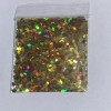 BabyEmma2007 Diamond Shape (Luxury Gold) 2mm Glitter 1tsp-Nail Art Face