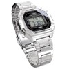 Casio W-218HD-1AV Standard Digital Watch, Men's Chippukashi, Metal Band, Silver,