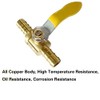 ANPTGHT 5/8" PEX Ball Valve Brass Shut off gate Valve