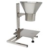 Banfluxion Stainless Steel Feeding Hopper with Support Stand Food Grade