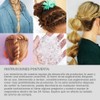 Mythya 2000 Piezas Ligas para Cabello, Niña Goma de Pelo