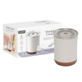 Serene Air Yankee Portable Diffuser with a Well Living Collection Peaceful Lavender & Sea Salt Refill