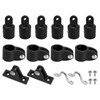 ZUDKSUY 12Pcs Boat Bimini Top Hardware Set, 7/8 Inch Nylon
