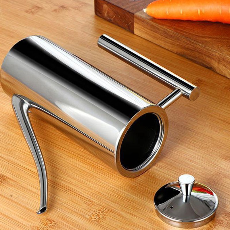 304 Stainless Steel Oil Container Oil Dispenser Bottle Leakproof Vinegar