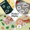 1 Set of Tropical Leaf Molds, 1 Set of Cloud