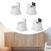 Fenteer 4Pcs Bed Risers Bed Furniture Risers Pads Multifunctional with