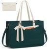 RAINSMORE Laptop Bag for Women 15.6 Inch Work Tote Bags