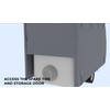 GEARFLAG Fiberglass Travel Trailer Camper Cover Fits 8-10ft - Multi-Layers,
