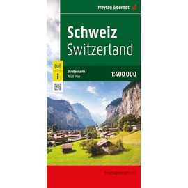 Schweiz, Straßenkarte 1:400.000, freytag & berndt (freytag & berndt Auto + Freizeitkarten)
