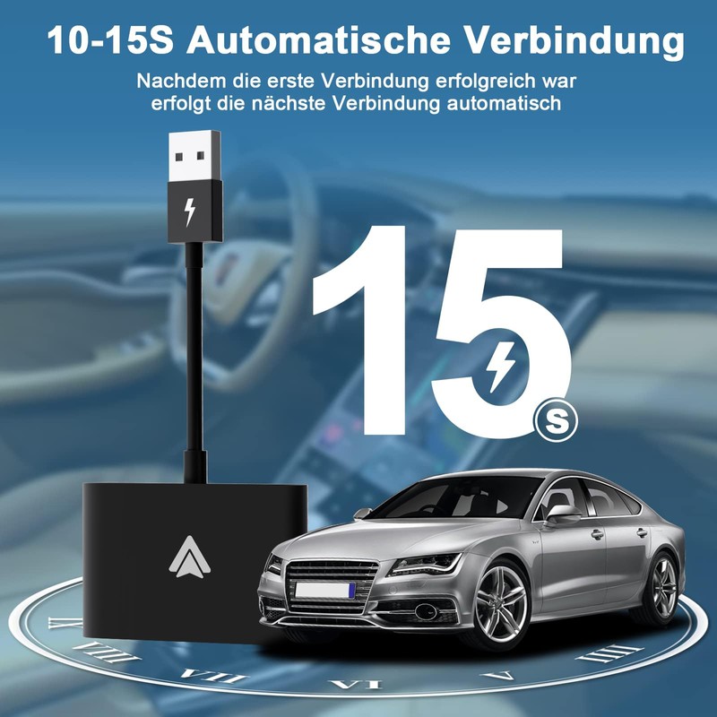 Android Car Wireless Adapter, Android Car Dongle for Android Car
