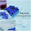 Ice Cube Trays for Freezer with Lid-37 Grid Silicone for