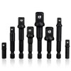 Mesee 8 Pieces Impact Grade Socket Adapter Set, CR-V Quick