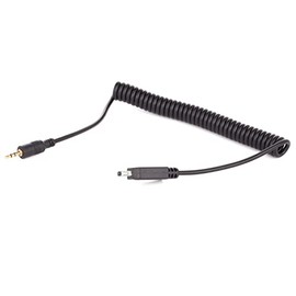 vhbw Cable Connection Cable Compatible with Nikon D5500, D5600, D600, D610, D7000, D7100, D7200, D750 Camera, DSLR - 100 cm, Coiled Cable