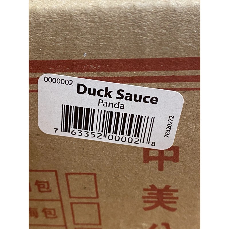 YIPIN CHINESE DUCK SAUCE INDIVIDUAL 500 PACKETS~CARI-OUT CO.~Original Manufacturer Box