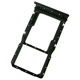 Micro SD Tray SIM Card Tray Slot Holder Single SIM Card Slot Replacement Parts for Motorola Moto G 5G 2025 XT2517 with Eject Pin - Black