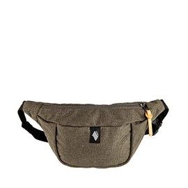 Hip Bag, Stylish Chest Bag, Belt Bag with 2 Compartments, Travel Pack, Heritage Shoulder Bag, Festival Waist Bag, Bum Bag, 25 x 14 x 8 cm, Burnt Olive