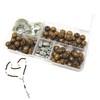 Linpeng DIY Rosary Prayer Wood Beads Kit