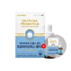 Dr. Prova 1+1 드롭스 골드 베이비 액상 프로바이오틱스 11.87mL 총2개 만1세3세 1+1 Drops Gold Baby Liquid Probiotics 11.87mL Total 2 Packs Ages 1-3 Years