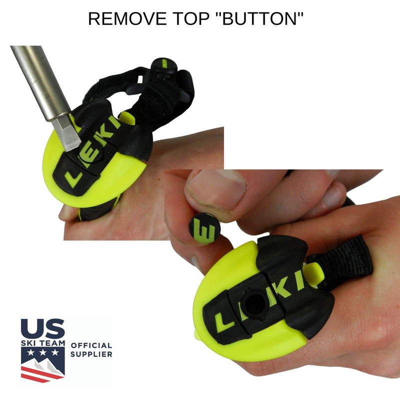 Zipline Ski Racing Hand Guard Conversion Kit for Leki Trigger