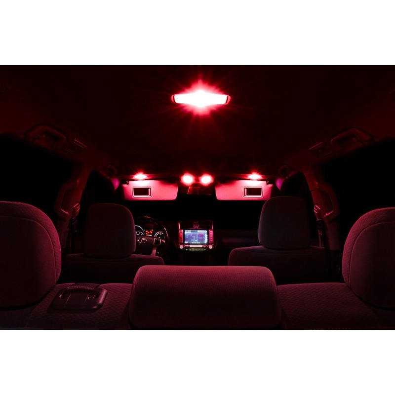 XtremeVision Interior LED for Nissan Cube 2009-2015 (5 Pieces) Red