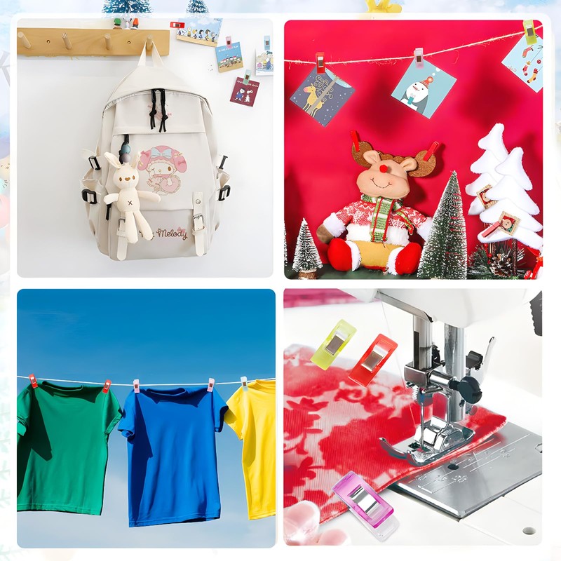 50pcs Sewing Clips for Fabric Quilting Clips Wonder Clips Fabric