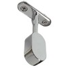 Oval Closet Rod End Hanger |15mm x 30mm | Polished