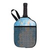 FakeFace Pickleball Paddle Cover with Carrying Strap and Net, Zippered