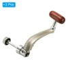 PATIKIL 2Pcs Fishing Reel Handle Crank Rock Arm Rotary Knob