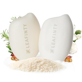 Leafinty Rice Water Shampoo and Conditioner | Rice Water Shampoo Bar | Vegan & Natural | Rice Water for Hair Growth Thickening & Strengthening | Bar Shampoo and Conditioner 6.7oz