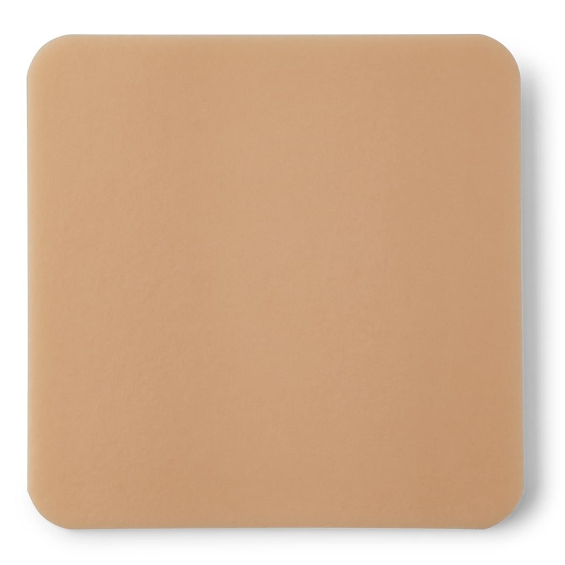 Medline Optifoam Non-Adhesive Foam Dressings, Sterile, 4" x 4" (Pack