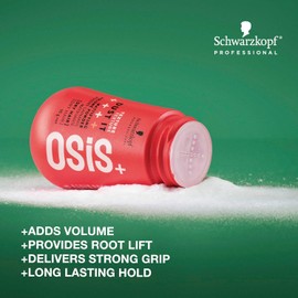 OSiS+ Dust It – Mattifying Volume Powder – long-lasting Hold, Strong Control and Separation – Matte Effect Texturizer Product for Wild Hair Styling and Volumizing, 0.35 oz
