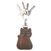 TACO DOG, Cat Keychain Handmade from Full Grain Leather -