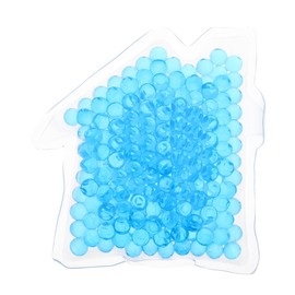 Baluue Gel Filling Ice Bag House-shaped Reusable Therapy Ice Bag for Facial Surgery and Beauty Treatment Versatile Gel Pad for Therapy Lightweight and Portable