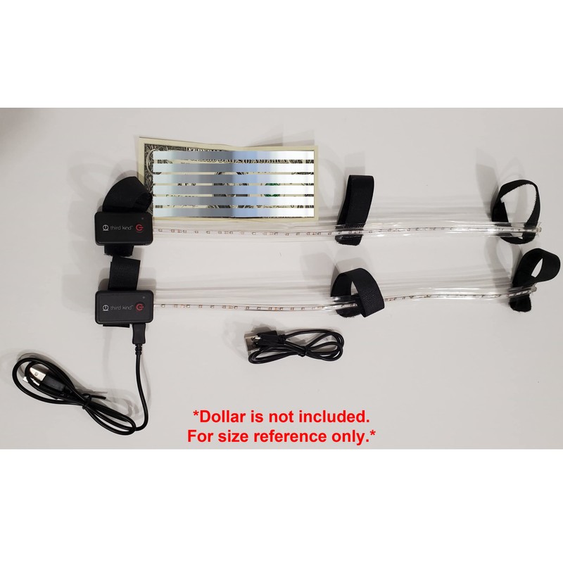 THIRD KIND® Stroller Lights Bike Lights Set of 2 LED