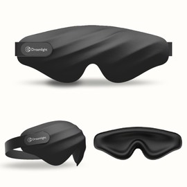 Sleep Mask, 3D Blackout Eye Mask with Side-Sleep for Women and Men