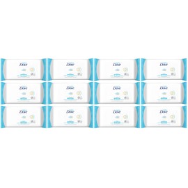 Dove Baby Wipes, Rich Moisture, Gentle As Water, 50 Wipes (12 Pack)