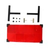 Cozyel Table Tennis Rebound Board Rebounder with 8 Red Rubbers,