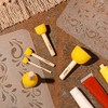 NAKLEO Foam Stencil Stippling Brush Set, 5 Pcs Round Sponges