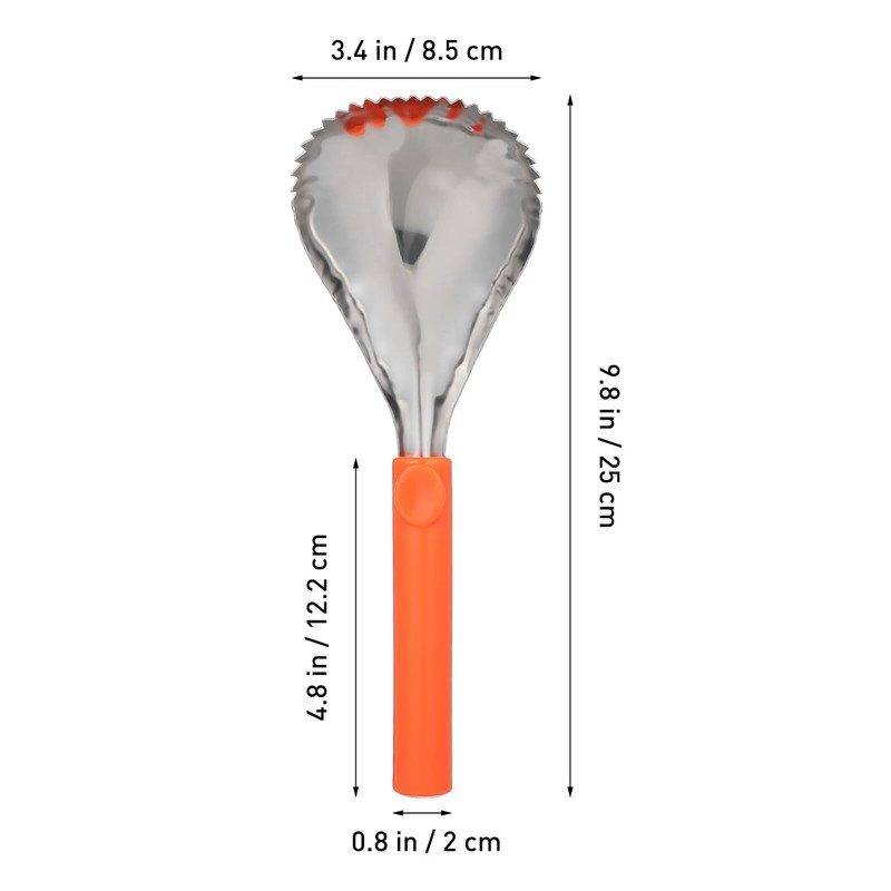 OUNONA Stainless Steel Pumpkin Corer Tool Manual Fruit Core Remover