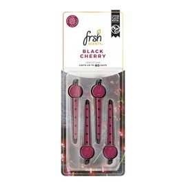 FRSH Scents FR8913 Black Cherry x4 Vent Clip Air Freshener - Lifespan of Upto 60 Days - Ideal for Any Sized Car Vent